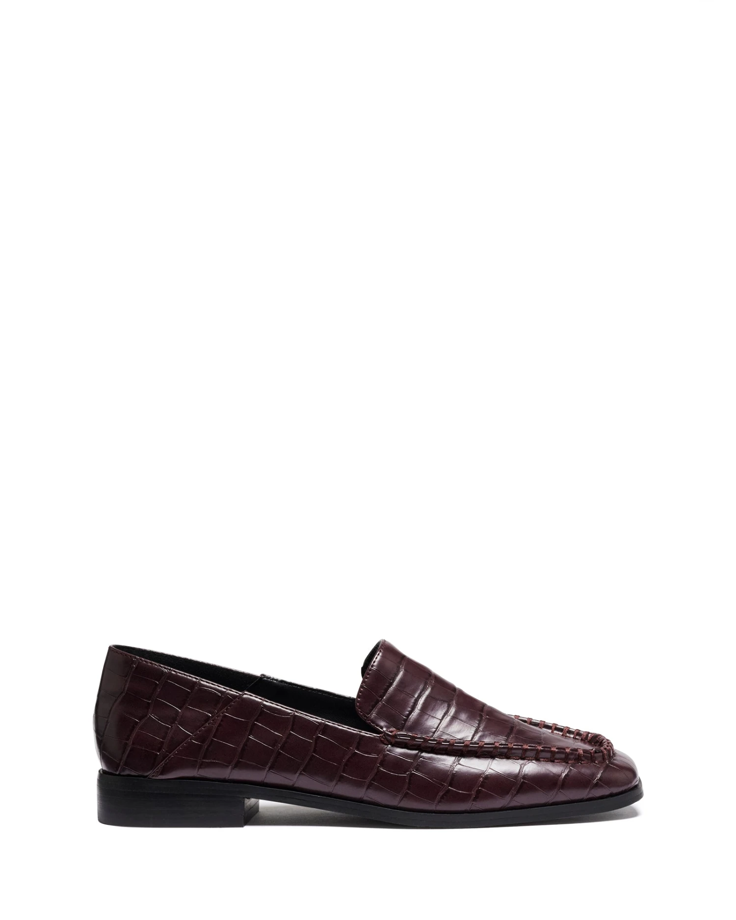 Nova Loafer Bordeaux Croc 4 Nova Loafer Bordeaux Croc - Image 2