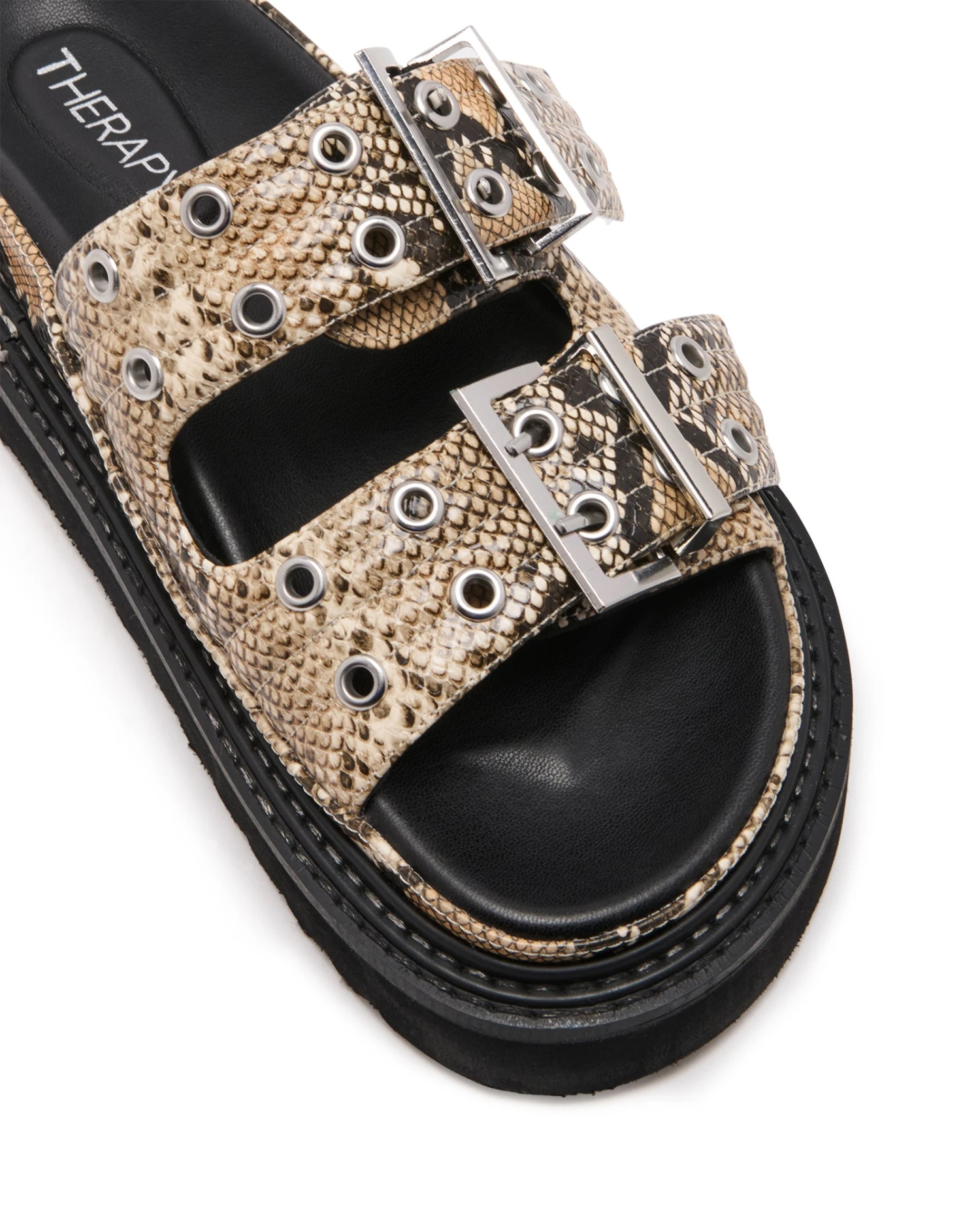 Origin Sandal Black/White Snake 4 Origin Sandal Black/White Snake - Image 2