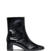 Paige Ankle Boot Black Patent Croc 2 Paige Ankle Boot Black Patent Croc -THERAPY SHOES PAIGE BLACKPATENTCROCPU SIDE