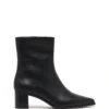 Paige Ankle Boot Black Smooth -THERAPY SHOES PAIGE BLACK SMOOTH PU SIDE