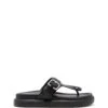 Palloma Sandal Black Smooth 1 Palloma Sandal Black Smooth -THERAPY SHOES PALLOMA BLACKSMOOTH SIDE