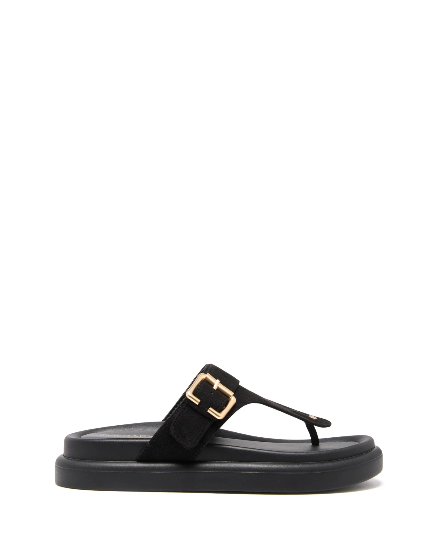 Palloma Sandal Black Microsuede 3 Palloma Sandal Black Microsuede