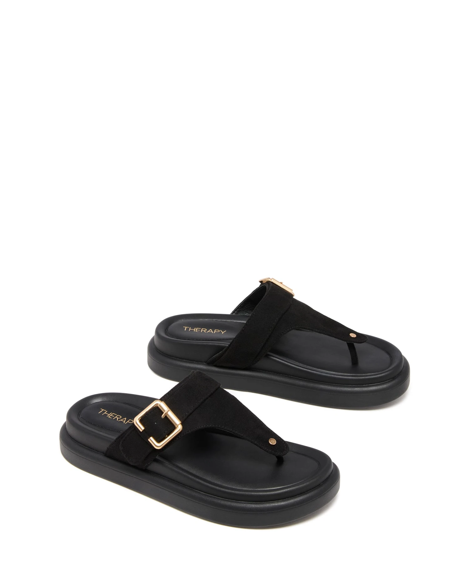 Palloma Sandal Black Microsuede 4 Palloma Sandal Black Microsuede - Image 2