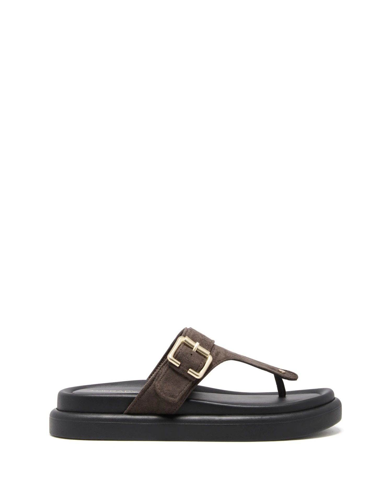 Palloma Sandal Chocolate Microsuede 3 Palloma Sandal Chocolate Microsuede