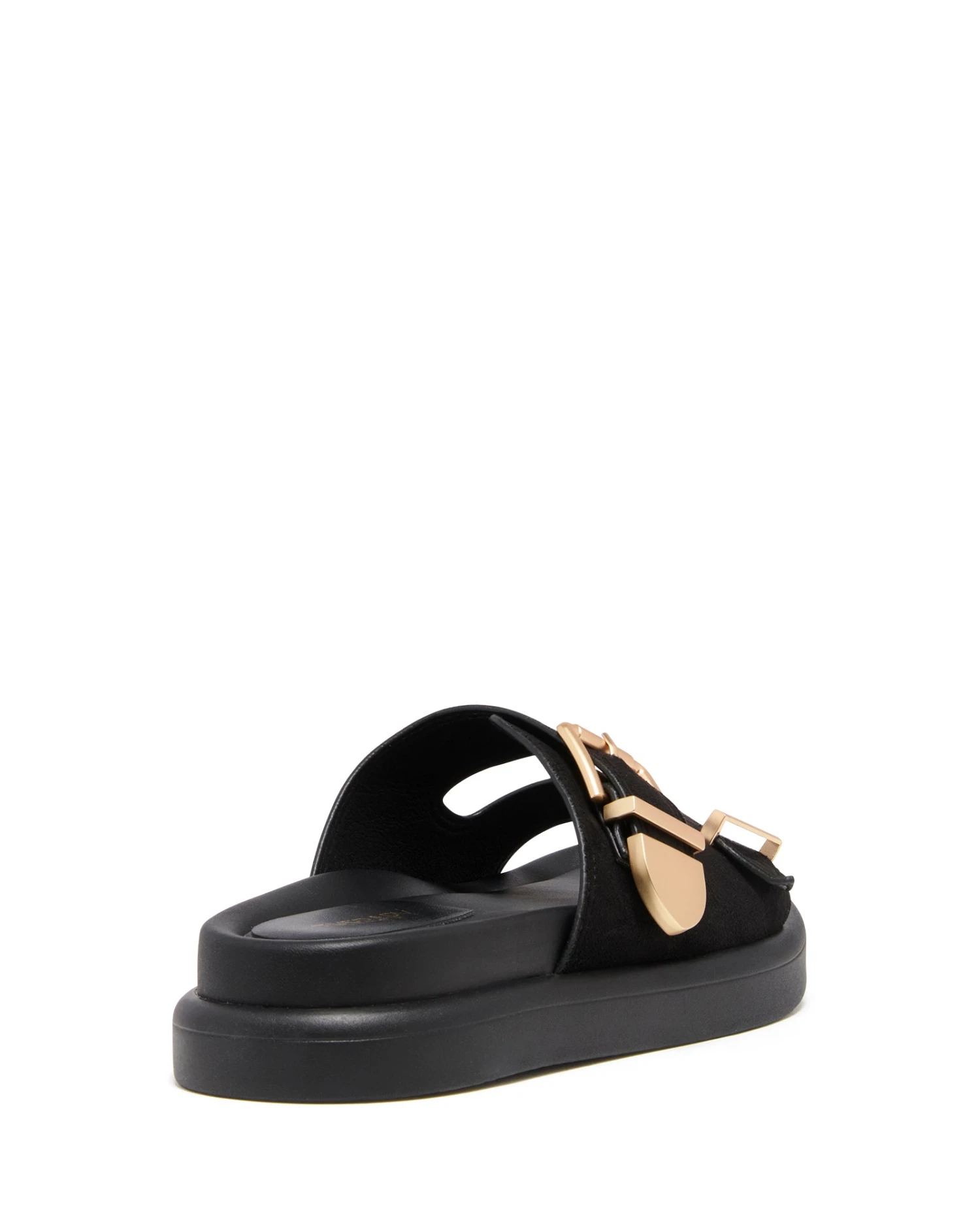 Paxton Sandal Black Microsuede 5 Paxton Sandal Black Microsuede - Image 3