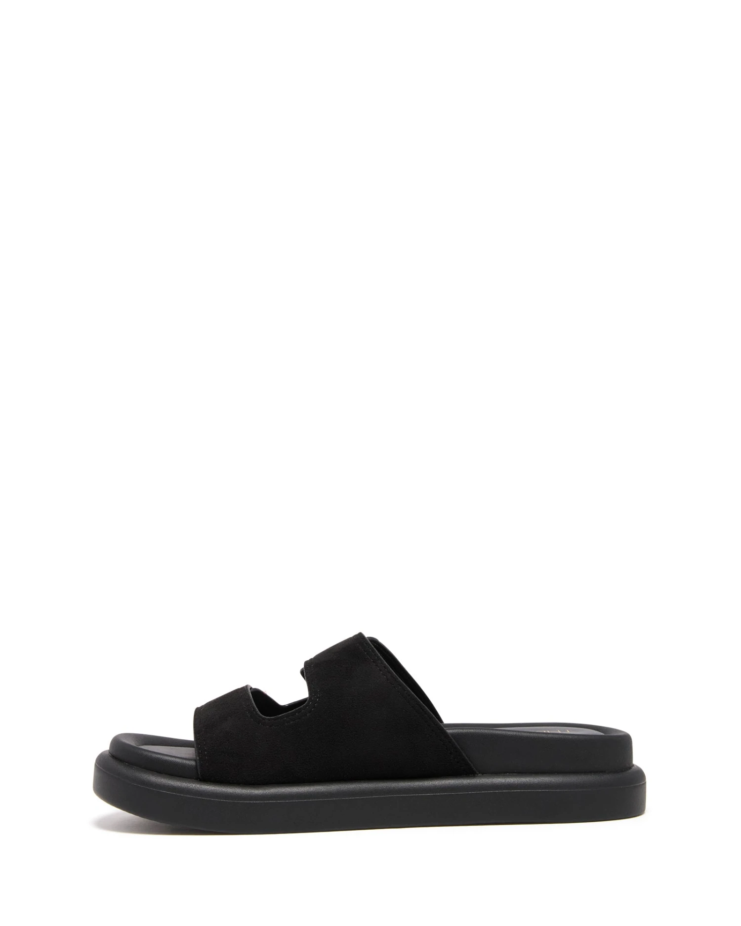 Paxton Sandal Black Microsuede 6 Paxton Sandal Black Microsuede - Image 4