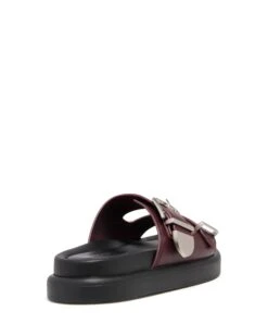 Paxton Sandal Bordeaux -THERAPY SHOES PAXTON BORDEAUXSMOOTH BACKANGLE
