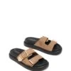 Paxton Sandal Natural Microsuede -THERAPY SHOES PAXTON NATURALSUEDE TOEANGLE