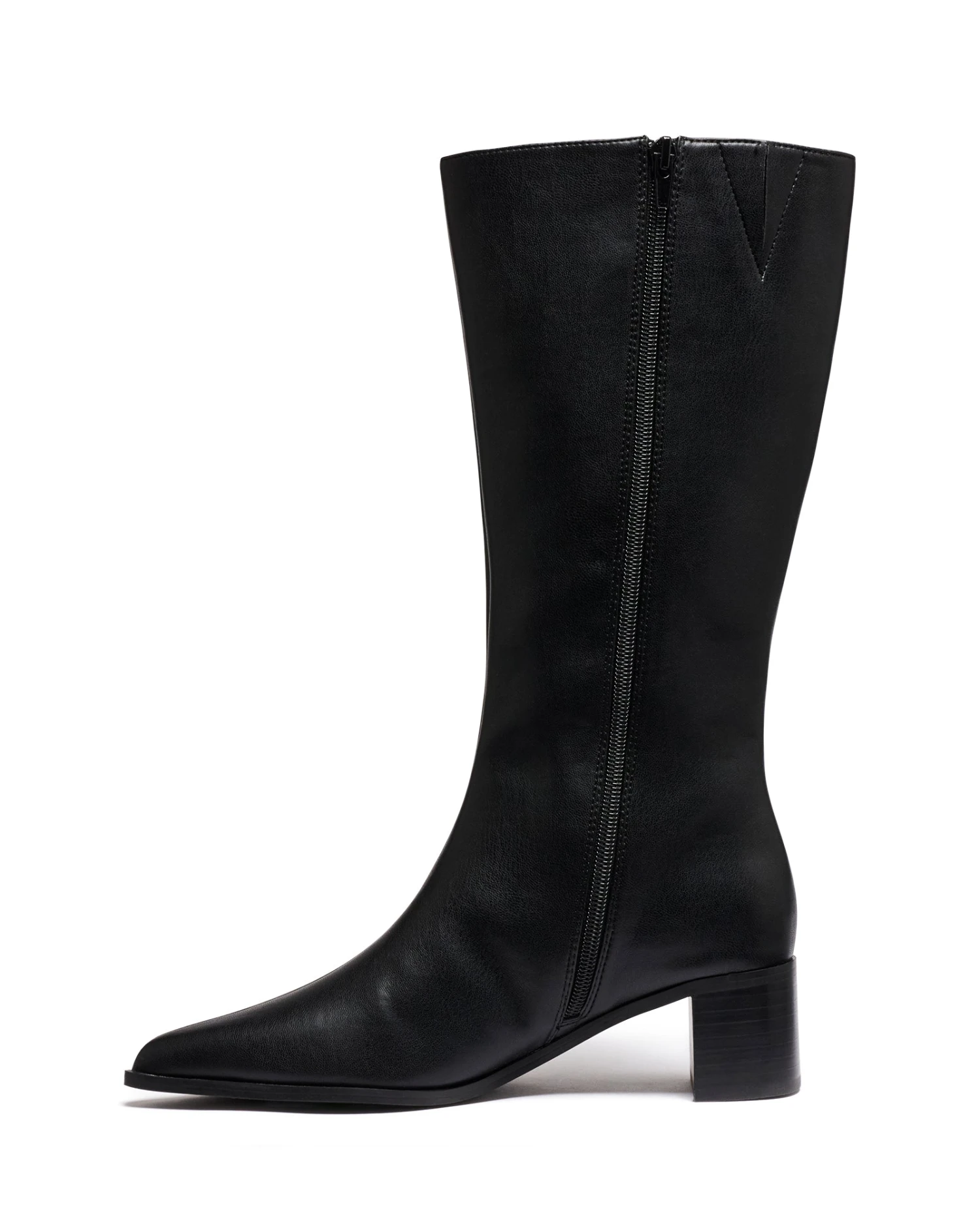 Penny Tall Boot Black Smooth 6 Penny Tall Boot Black Smooth - Image 4