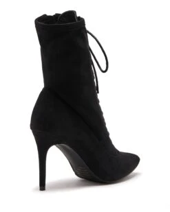 Pickens Black *FINAL SALE* -THERAPY SHOES PICKENS BLACK FAUX SUEDE BACK