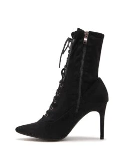 Pickens Black *FINAL SALE* -THERAPY SHOES PICKENS BLACK FAUX SUEDE SIDE2
