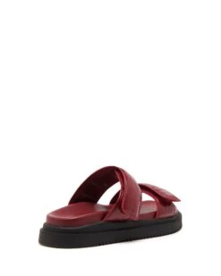Pivot Flatform Sandal Cherry Croc -THERAPY SHOES PIVOT CHERRY CROC PU BACK