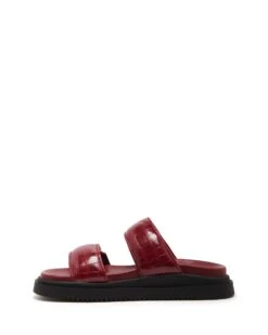 Pivot Flatform Sandal Cherry Croc -THERAPY SHOES PIVOT CHERRY CROC PU SIDE2