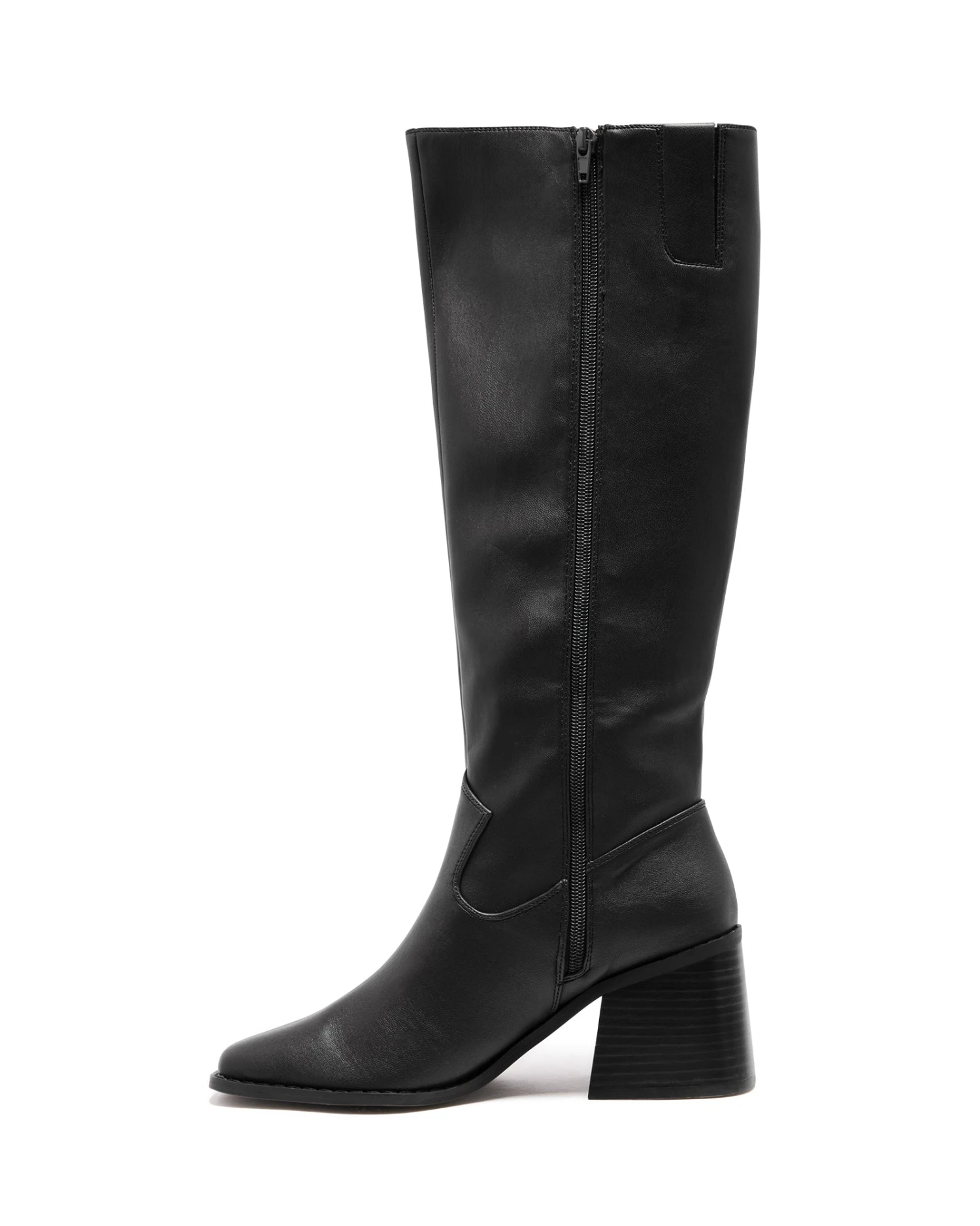 Quinn Tall Boot Black Smooth 6 Quinn Tall Boot Black Smooth - Image 4