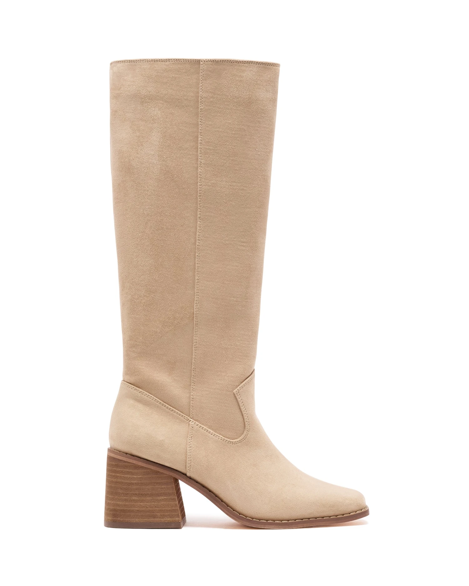 Quinn Tall Boot Cashew Suede 3 Quinn Tall Boot Cashew Suede