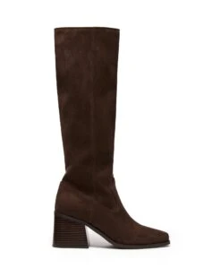 Quinn Tall Boot Chocolate Suede