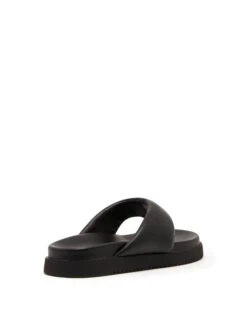 Radar Thong Sandal Black Smooth 8 Radar Thong Sandal Black Smooth -THERAPY SHOES RADAR BLACK SMOOTH PU BACK
