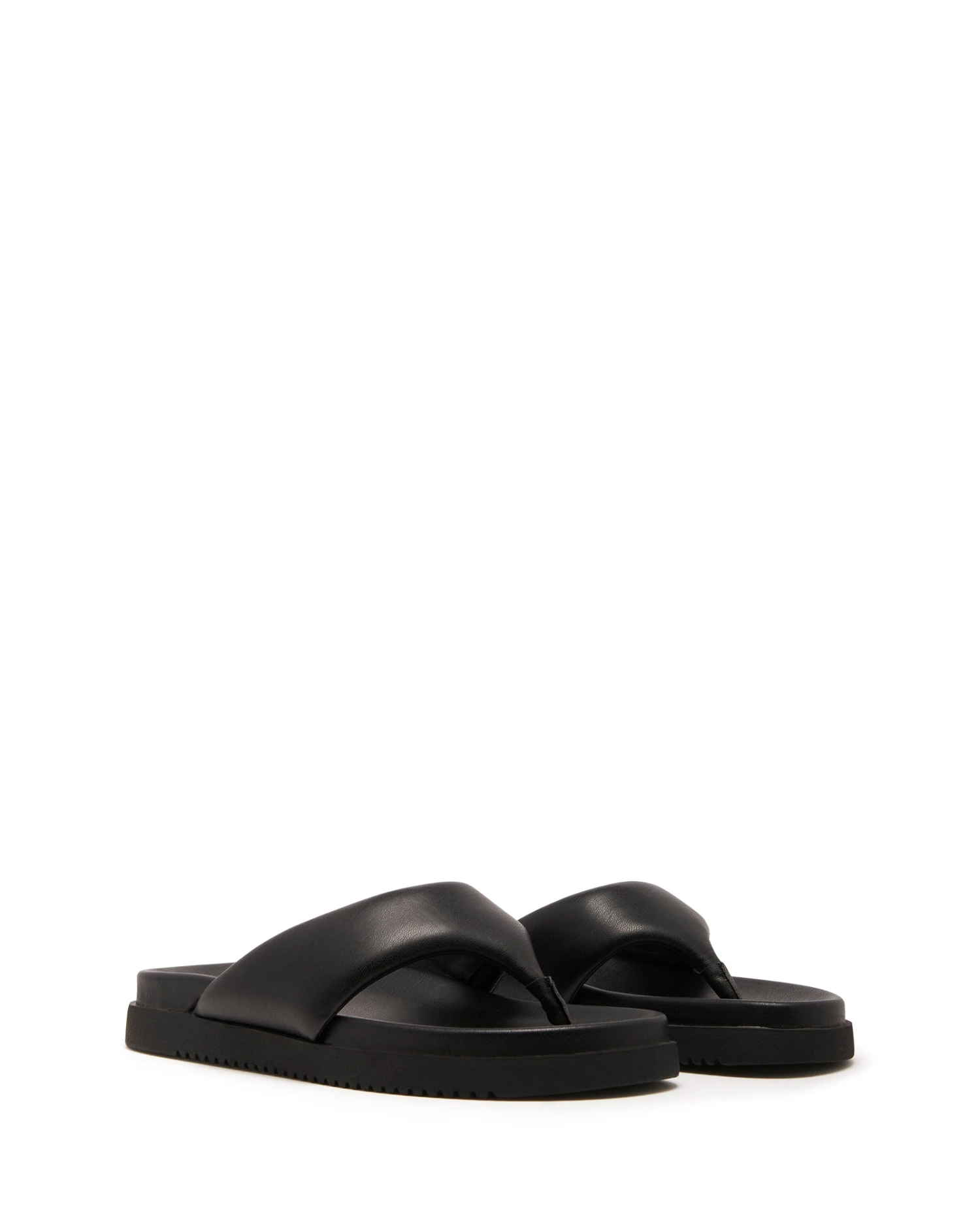 Radar Thong Sandal Black Smooth 4 Radar Thong Sandal Black Smooth - Image 2