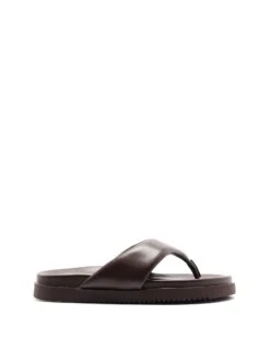 Radar Thong Sandal Chocolate Smooth