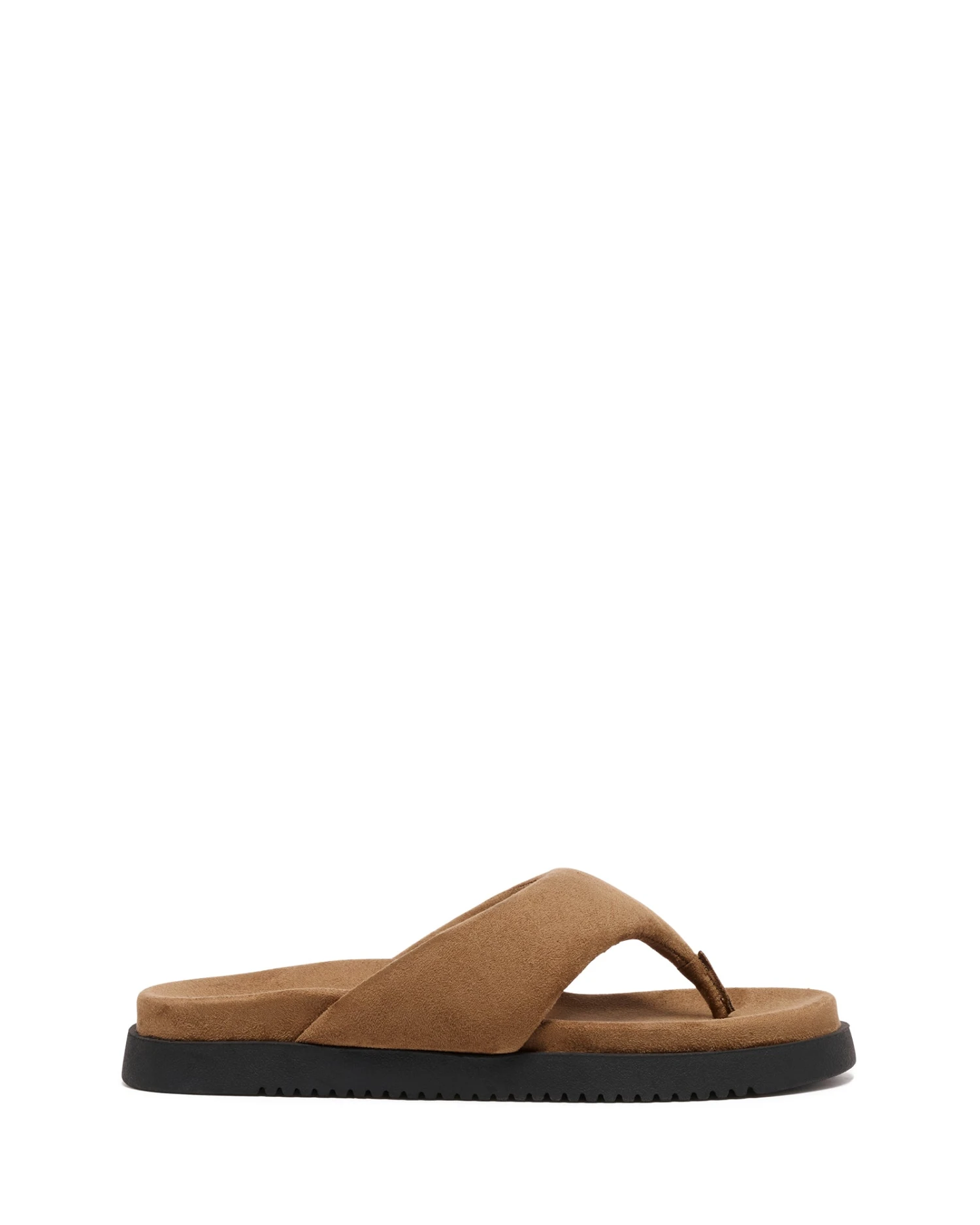 Radar Thong Sandal Toffee Suede 4 Radar Thong Sandal Toffee Suede - Image 2