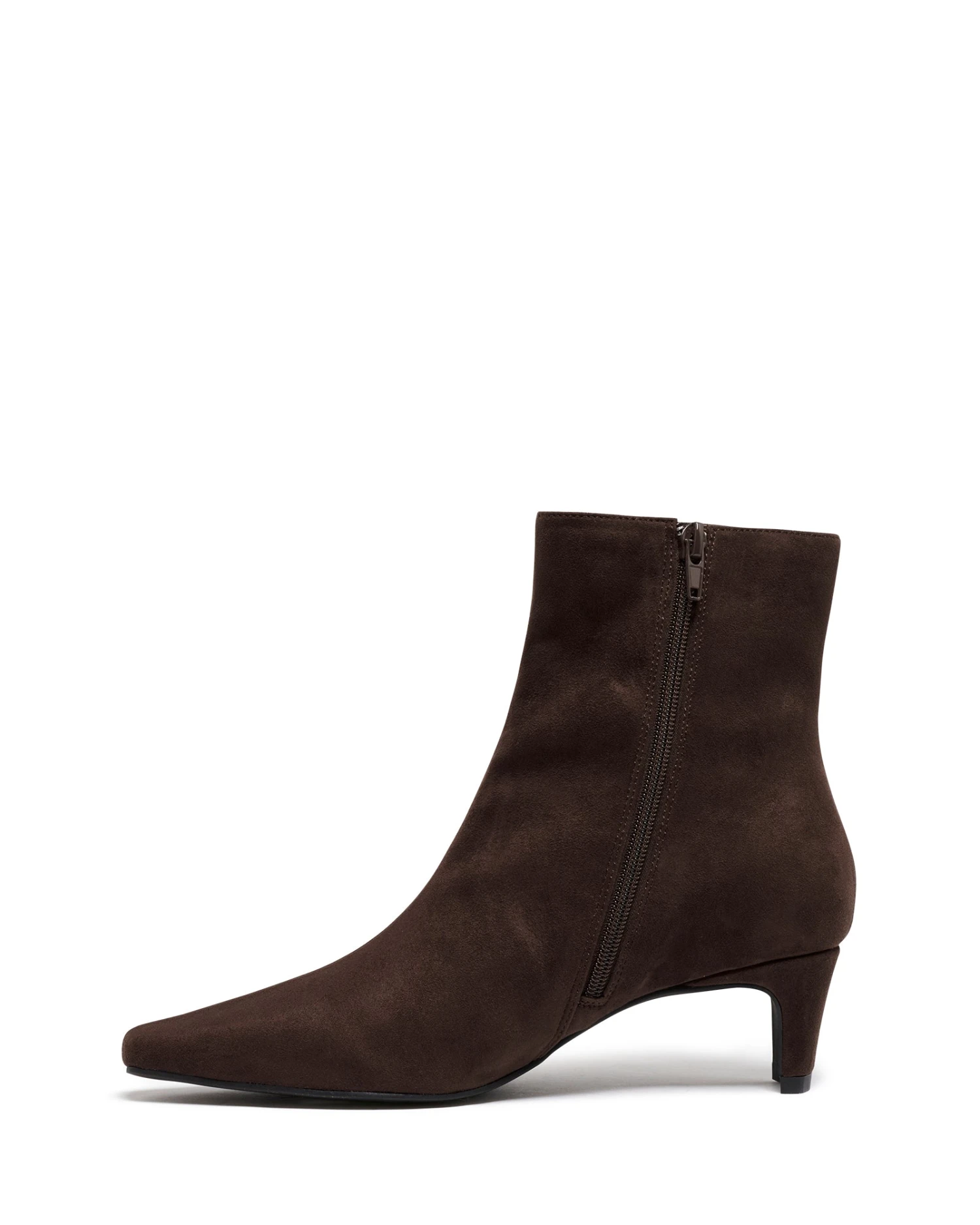 Reese Ankle Boot Chocolate Microsuede 6 Reese Ankle Boot Chocolate Microsuede - Image 4