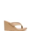 Ren Wedge Cashew Suede 1 Ren Wedge Cashew Suede -THERAPY SHOES REN CASHEW SIDE