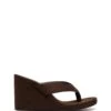 Ren Wedge Chocolate Tonal Faux Suede 1 Ren Wedge Chocolate Tonal Faux Suede -THERAPY SHOES REN CHOCOLATE TONAL SIDE