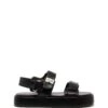 Revive Flatform Sandal Black Smooth 2 Revive Flatform Sandal Black Smooth -THERAPY SHOES REVIVE BLACK SMOOTH PU SIDE