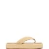 Reyes Thong Sandal Natural Raffia 2 Reyes Thong Sandal Natural Raffia -THERAPY SHOES REYES NATURALRAFFIA SIDE