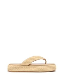 Reyes Thong Sandal Natural Raffia