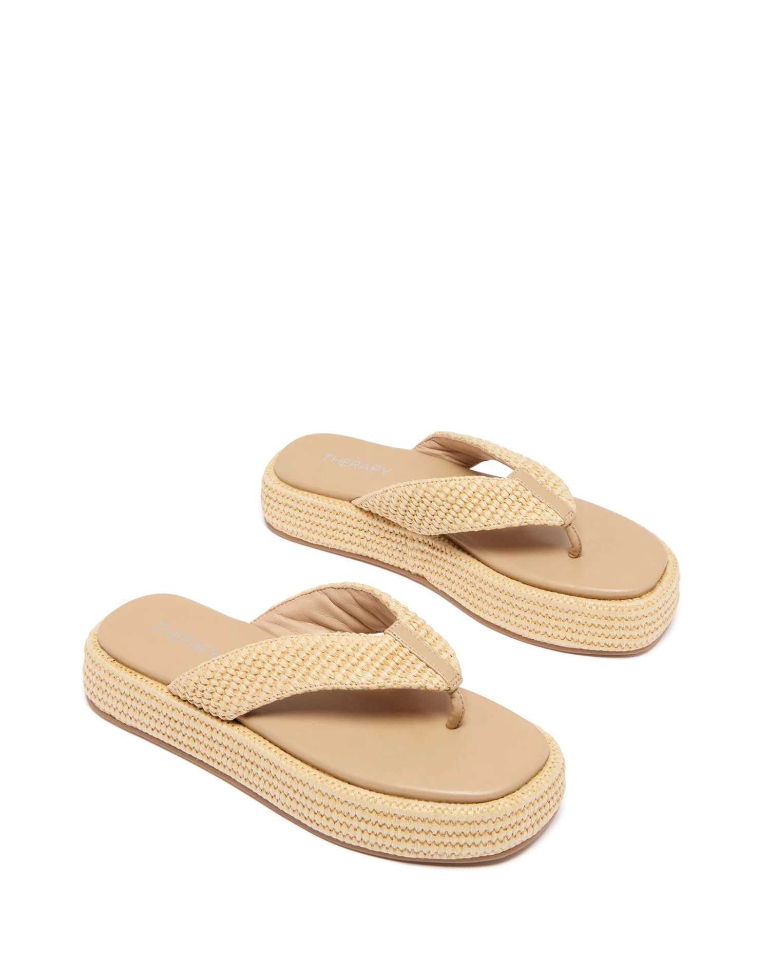 Reyes Thong Sandal Natural Raffia 4 Reyes Thong Sandal Natural Raffia - Image 2