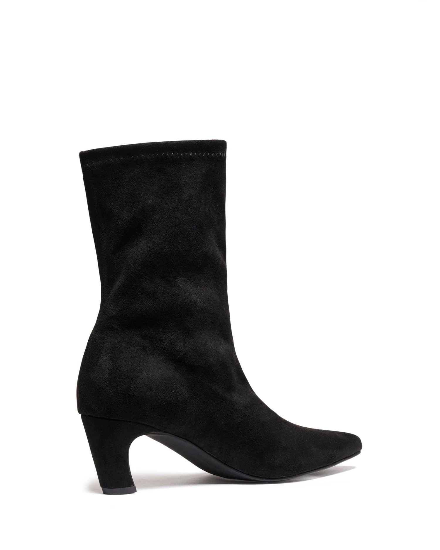 Sacha Ankle Boot Black Microfibre 5 Sacha Ankle Boot Black Microfibre - Image 3