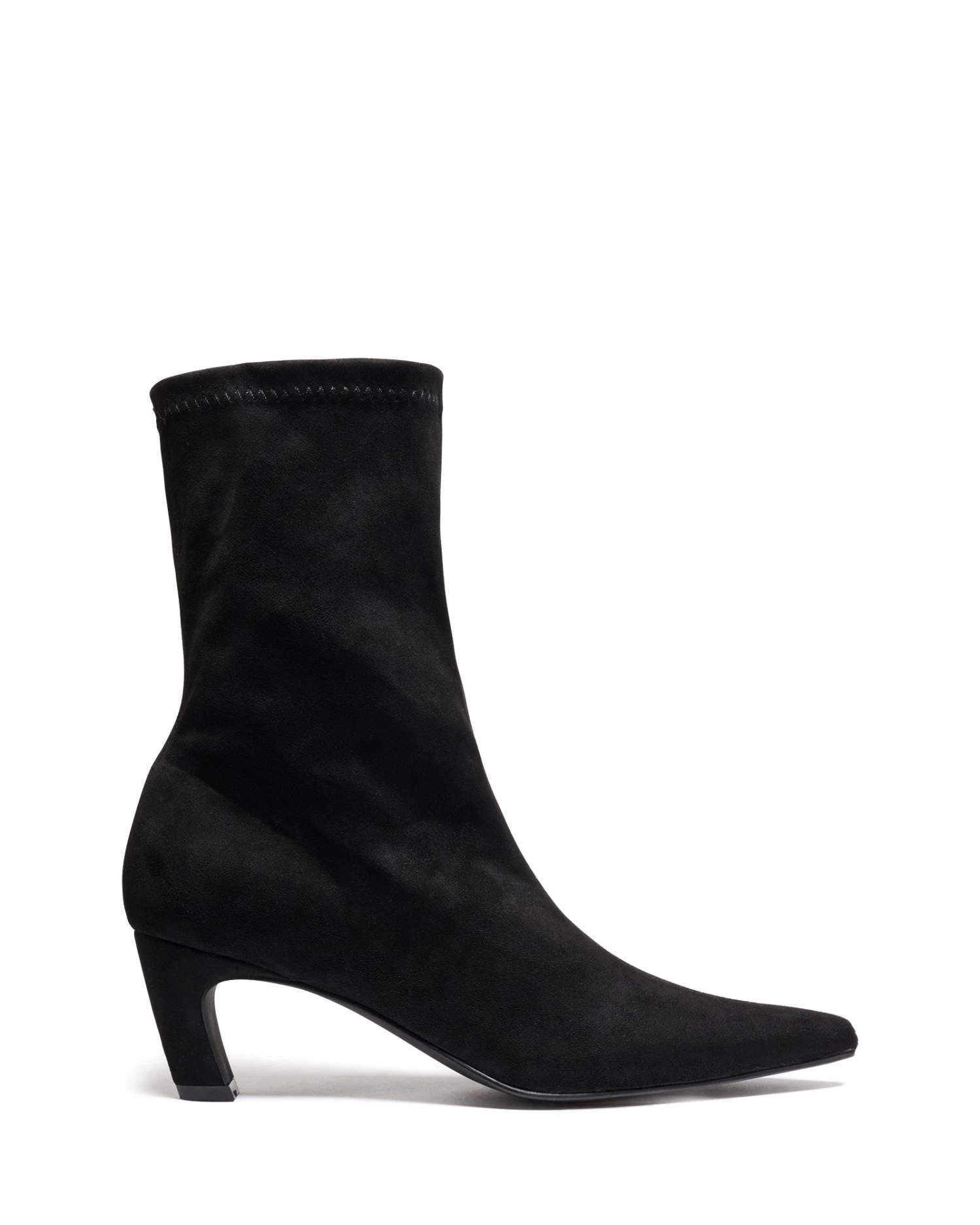 Sacha Ankle Boot Black Microfibre 3 Sacha Ankle Boot Black Microfibre