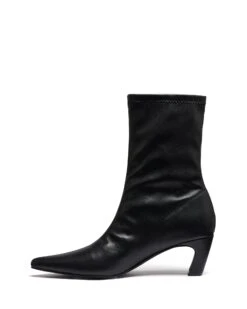 Sacha Ankle Boot Black 11 Sacha Ankle Boot Black -THERAPY SHOES SACHA BLACKSTRETCHPU SIDE2 INTERIOR