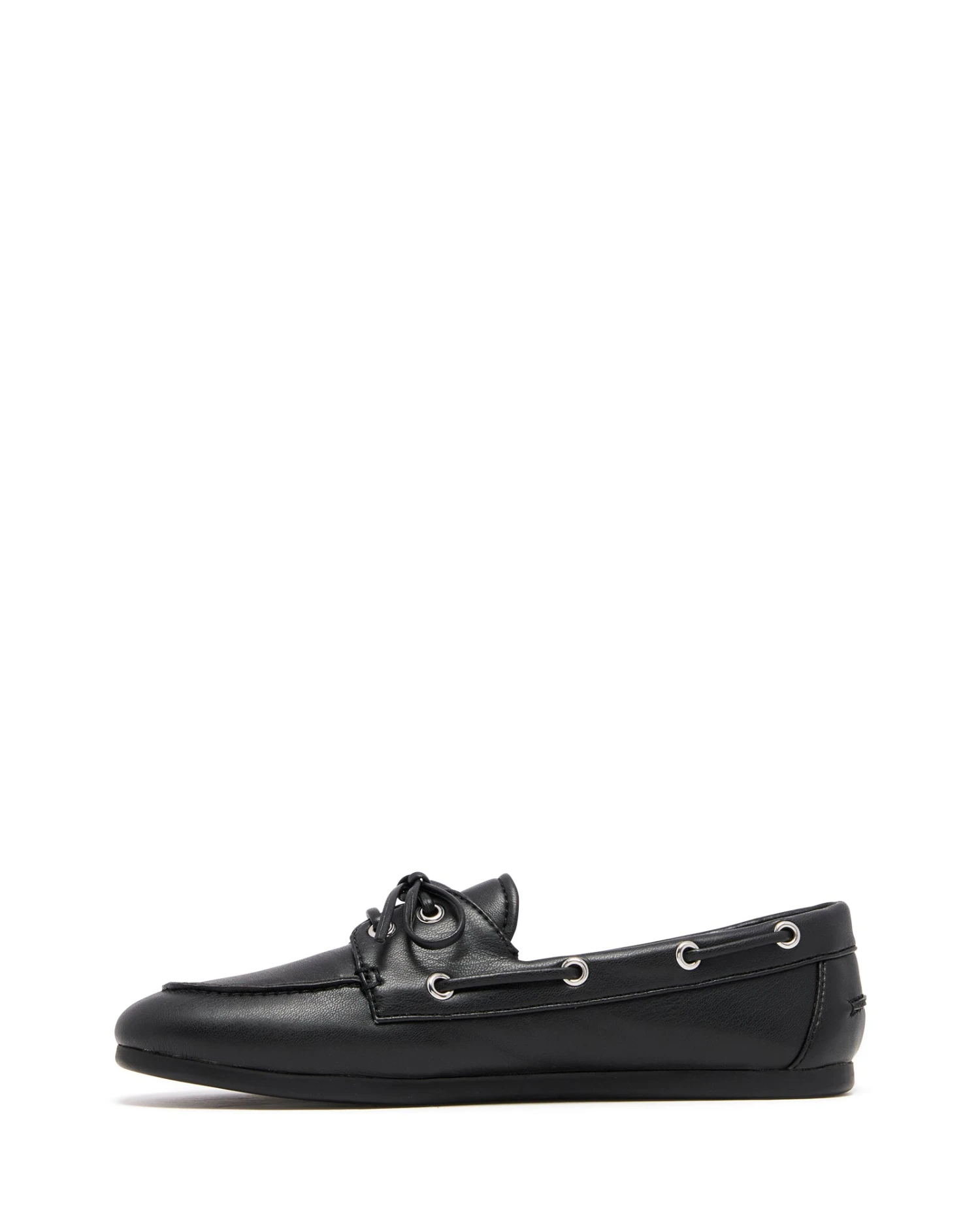 Sailor Boat Shoes Black 6 Sailor Boat Shoes Black - Image 4