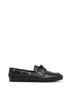 Sailor Boat Shoes Black