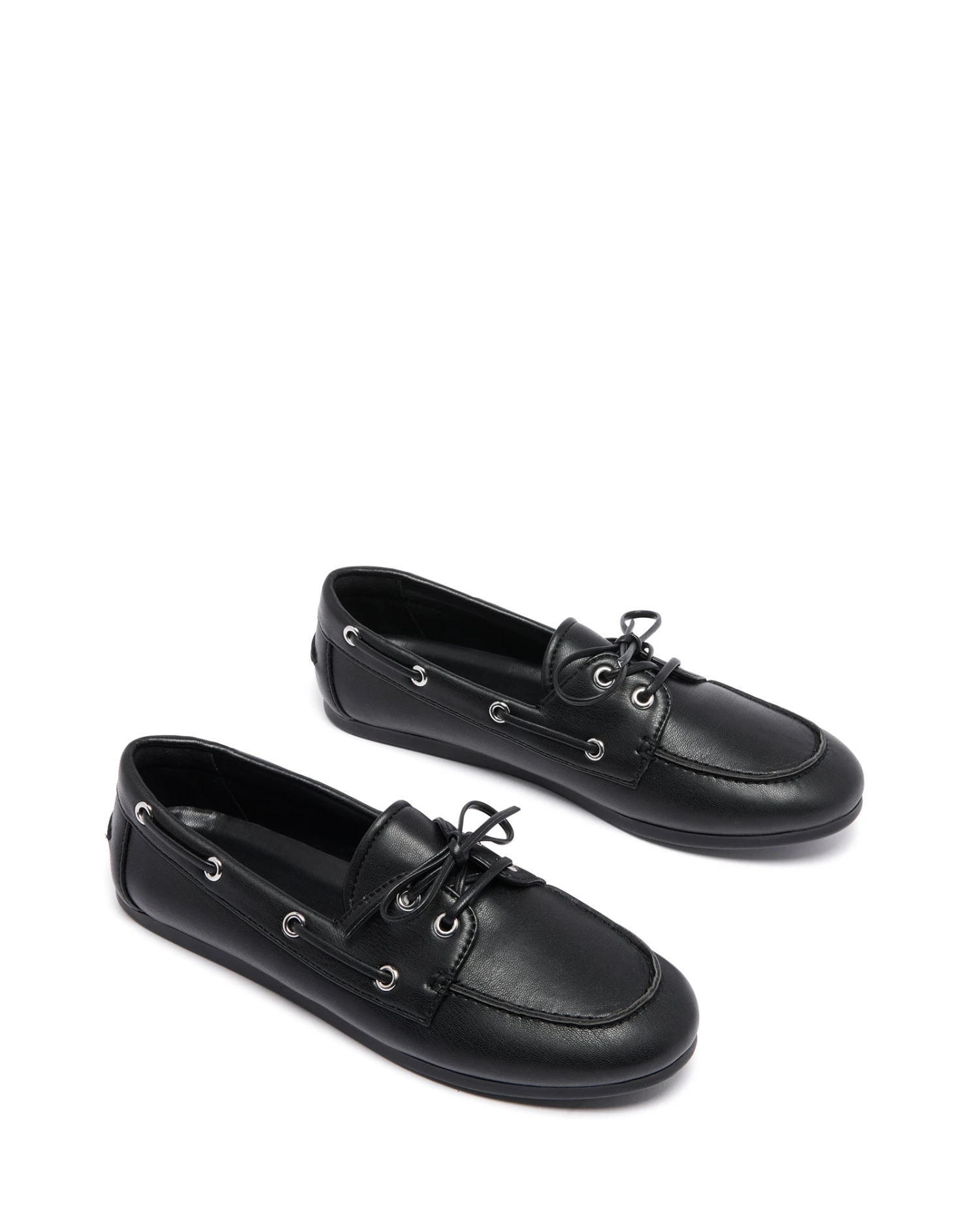 Sailor Boat Shoes Black 4 Sailor Boat Shoes Black - Image 2