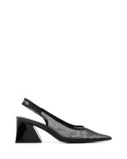 Saint Mesh Slingback Black