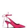 Satisfy Magenta *FINAL SALE* 1 Satisfy Magenta *FINAL SALE* -THERAPY SHOES SATISFY MAGENTA SATIN SIDE