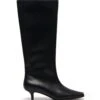 Spicy Tall Boot Black -THERAPY SHOES SPICY BLACK PU SIDE