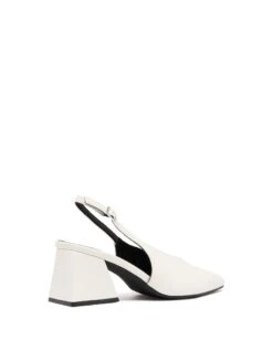 Strike Pump White -THERAPY SHOES STRIKE WHITE BACKANGLE