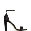 Tully Black Satin *FINAL SALE* -THERAPY SHOES TULLY BLACK SIDE