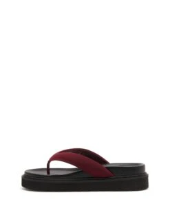 Vacay Thong Sandal Bordeaux Lycra -THERAPY SHOES VACAY BORDEAUX LYCRA SIDE2