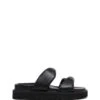 Valley Padded Slide Black 1 Valley Padded Slide Black -THERAPY SHOES VALLEY BLACK SIDE