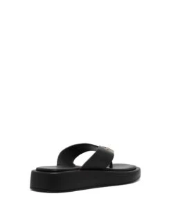 Val Thong Sandal Black -THERAPY SHOES VAL BLACK BACKANGLE