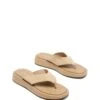 Veda Thong Sandal Cashew Suede 1 Veda Thong Sandal Cashew Suede -THERAPY SHOES VEDA CASHEW TOEANGLE