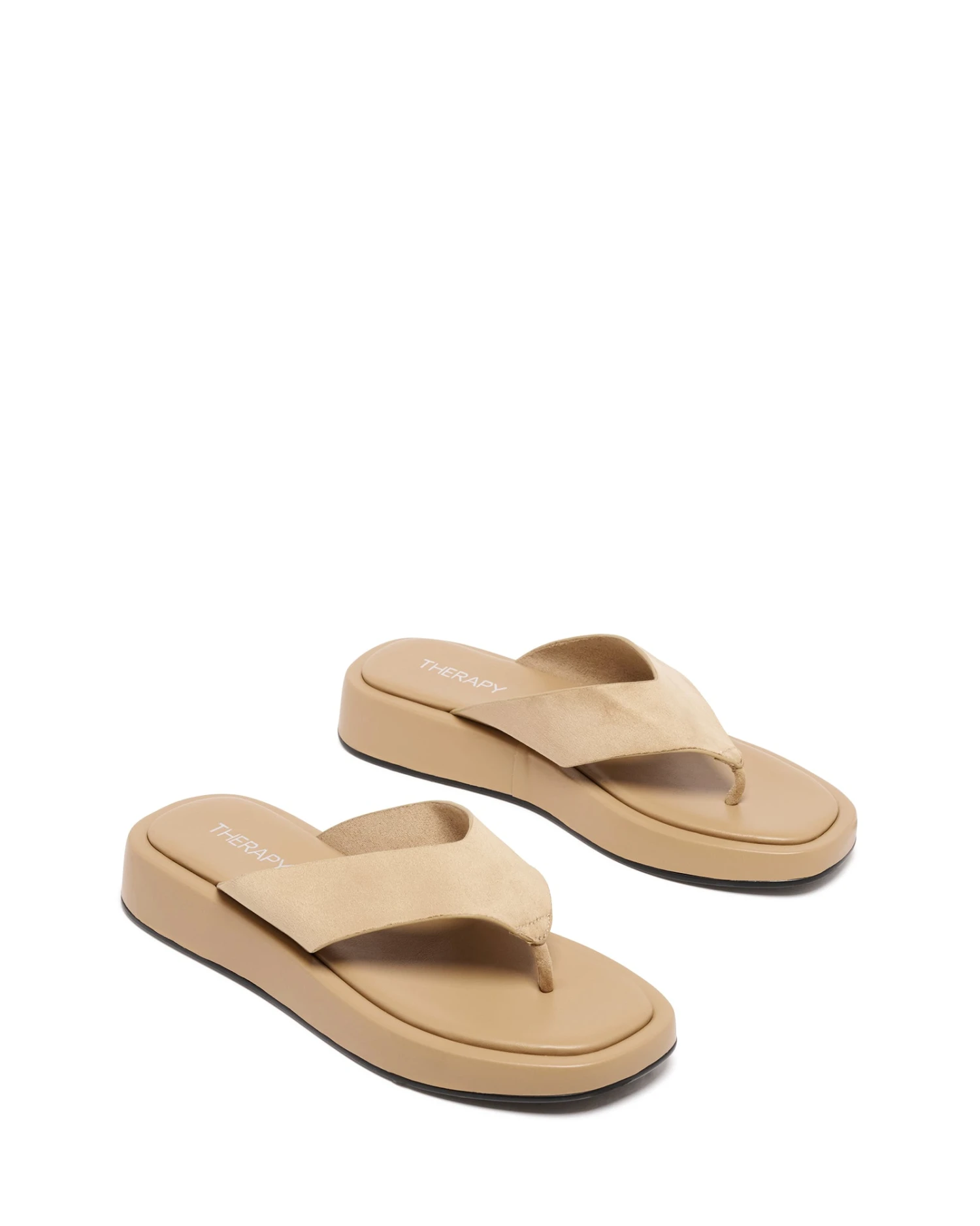 Veda Thong Sandal Cashew Suede 3 Veda Thong Sandal Cashew Suede