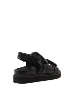Veto Platform Sandal Black Smooth 8 Veto Platform Sandal Black Smooth -THERAPY SHOES VETO BLACK SMOOTH PU BACK