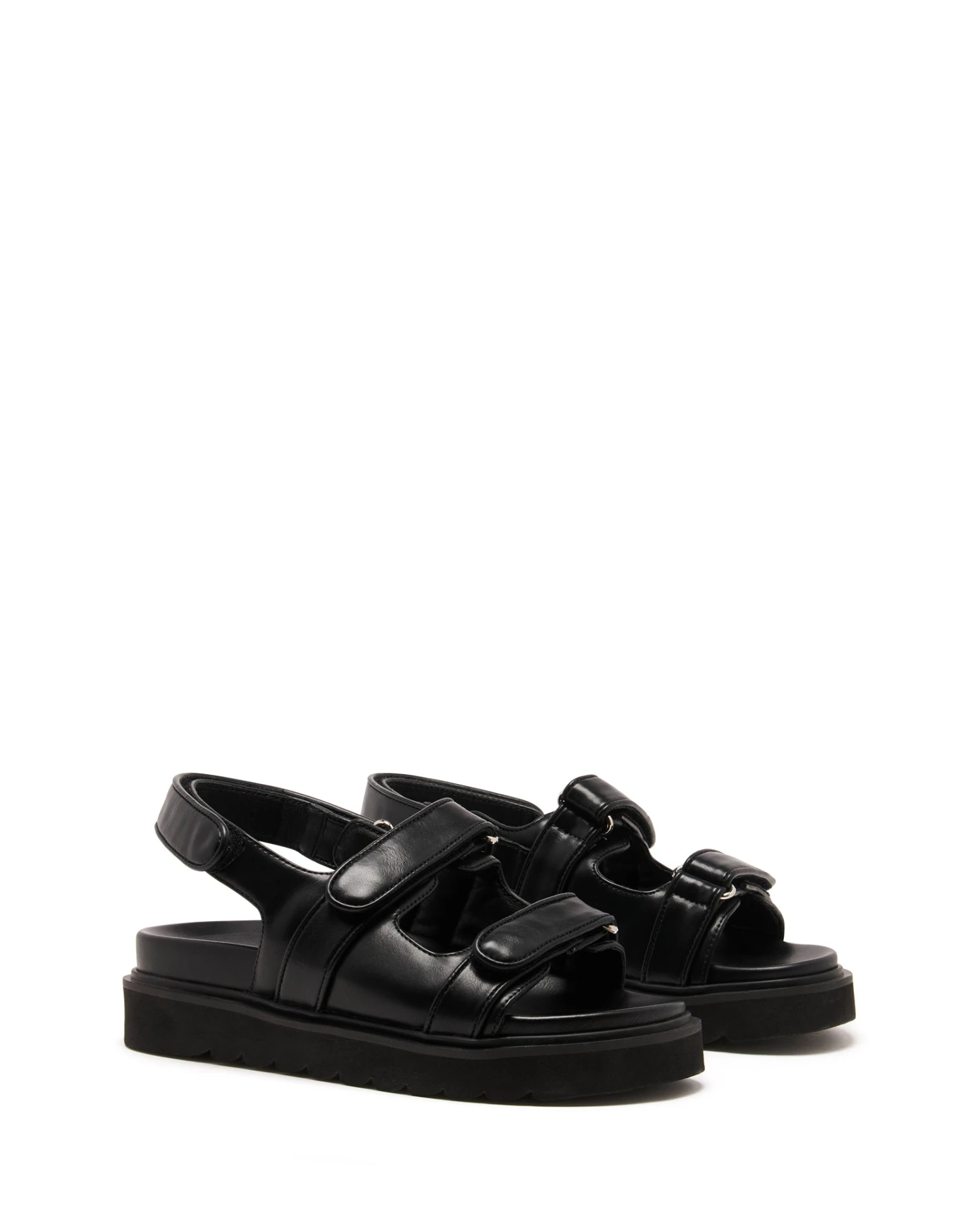 Veto Platform Sandal Black Smooth 4 Veto Platform Sandal Black Smooth - Image 2