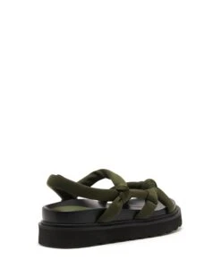 Vibez Sandal Khaki -THERAPY SHOES VIBEZ KHAKI LYCRA BACK